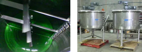 Australian made Counter Rotating Mixing Vessel