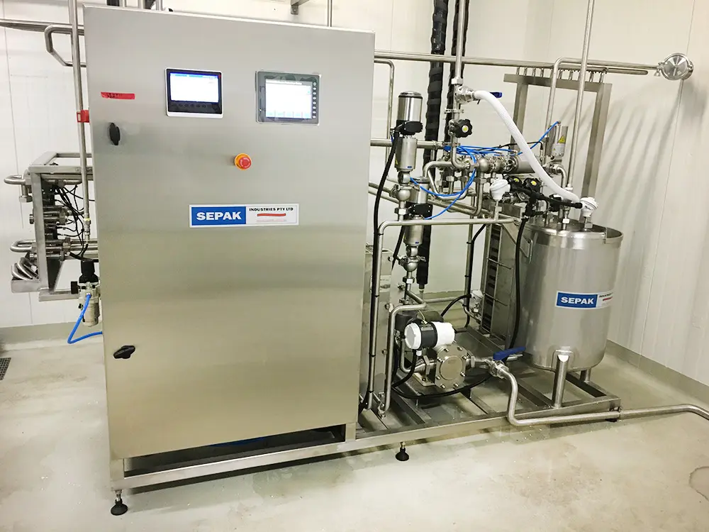 Automation System for Milk Pasteurisation