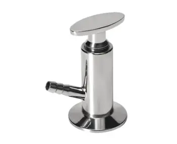 Sample Valve, Manual Handle, Clamp Ferrule Connection.