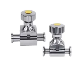 Aseptic Sample Valve, Manual Handle, Clamp Ferrule Connection.